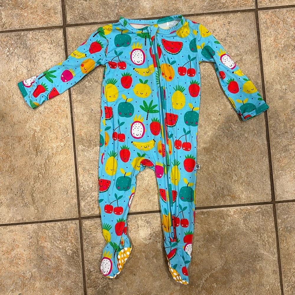 Never worn Bamboo Zipper Pajamas